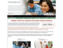 Tablet Screenshot of classroll.com