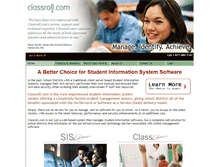 Tablet Screenshot of classroll.net